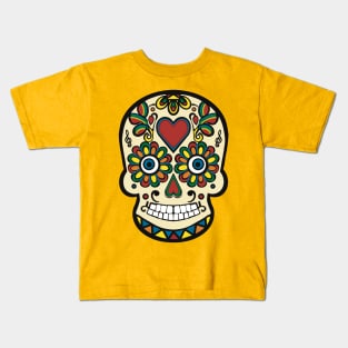 Sugar Skull Musical Kids T-Shirt